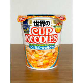 닛신 컵누들 일본 컵라면 싱가포르풍 락사, 80g, 1개