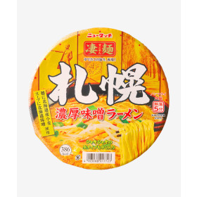 일본 컵라면 뉴타치 스고멘 삿포로 미소 라멘, 164g, 1개