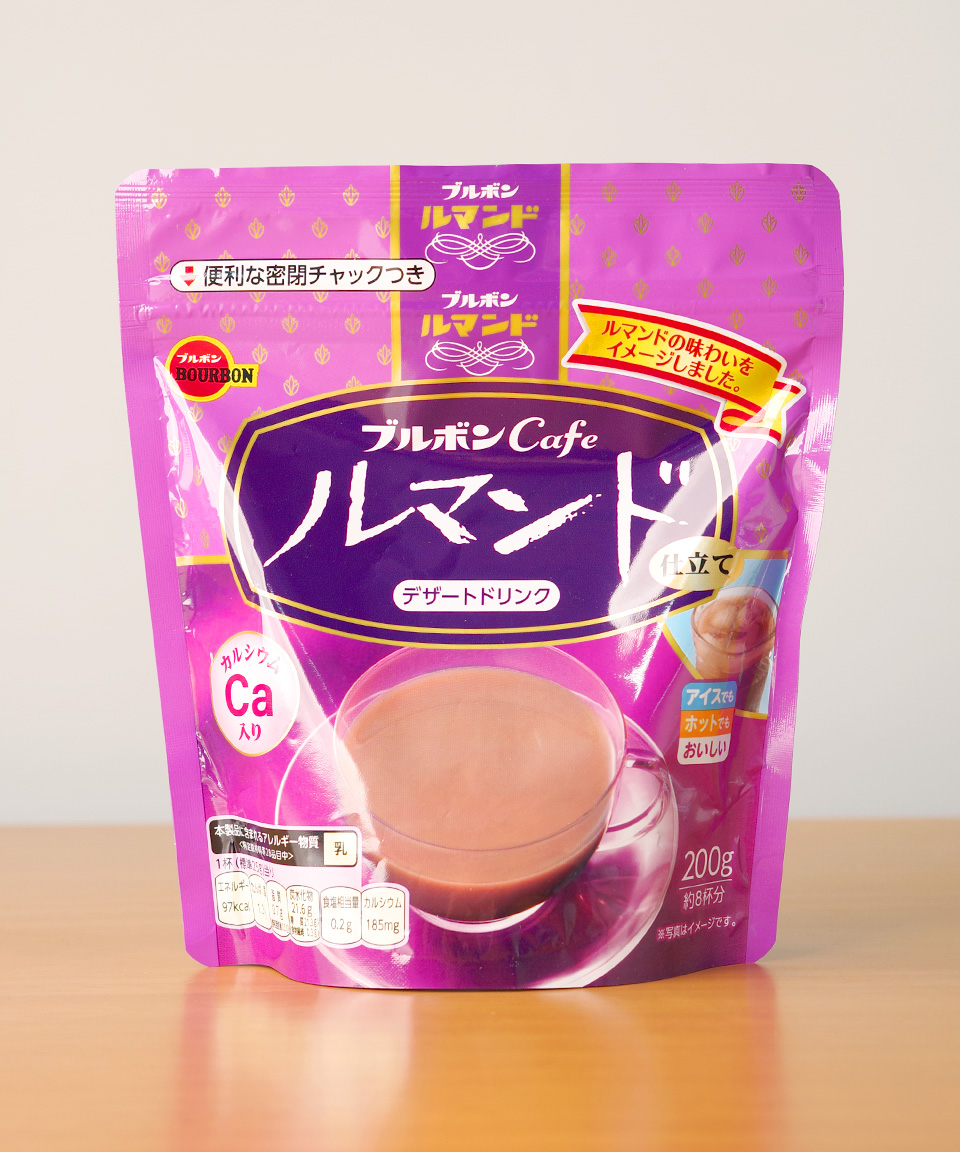 Sale 부르봉 카페 루만도 파우더 200g 일본 코코아