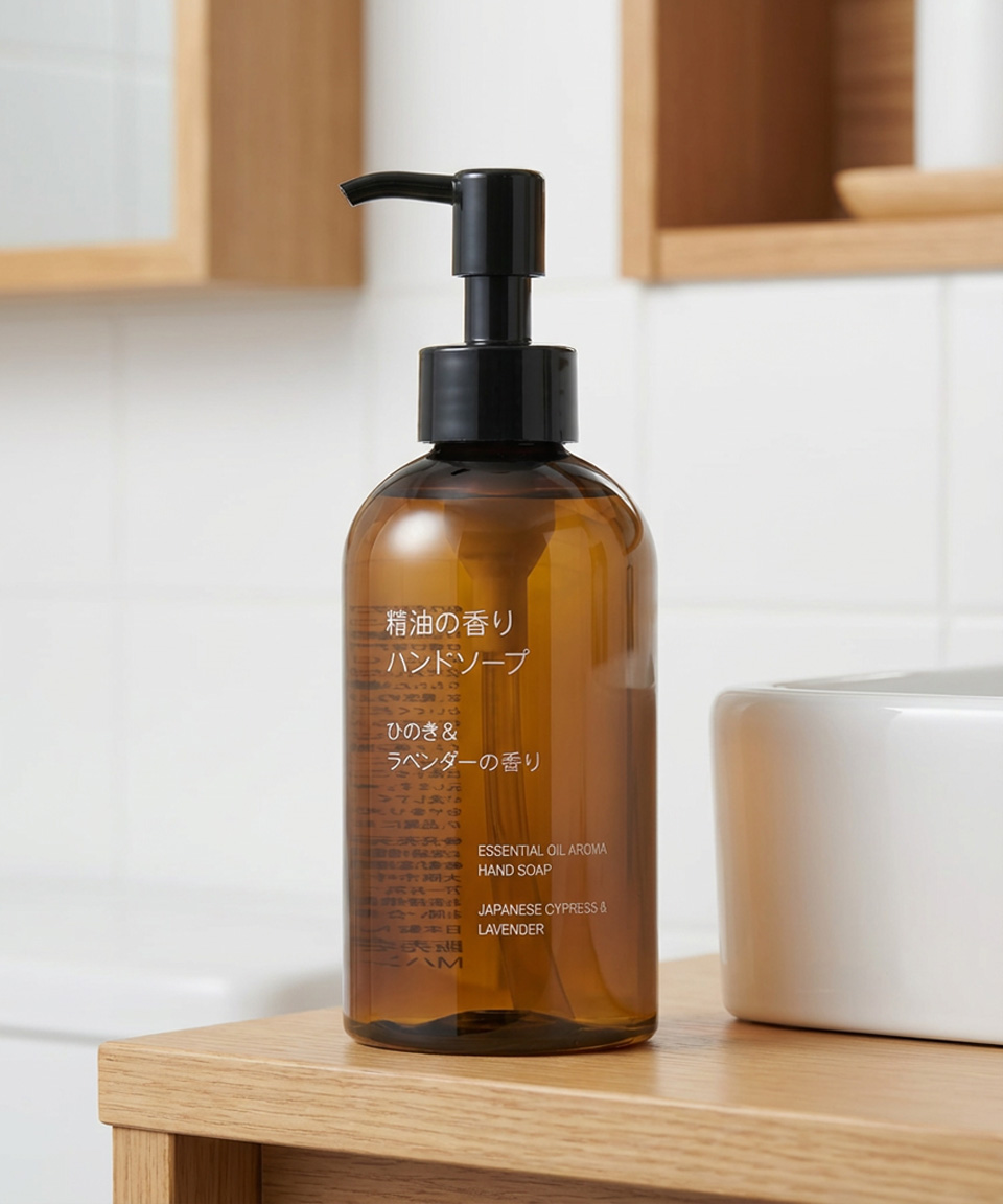 무인양품 핸드워시 에센셜 아로마 히노키 / 라벤더, 200ml, 1개