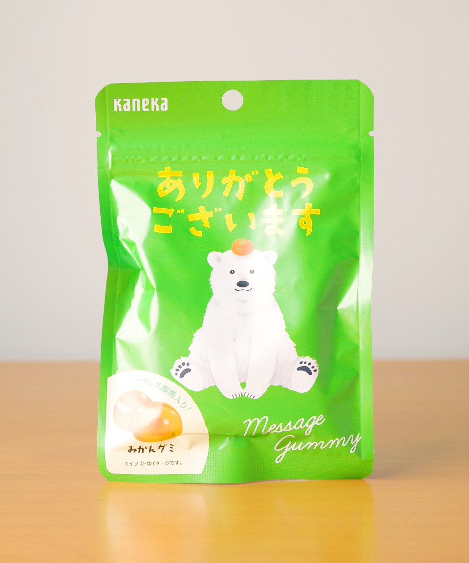 일본 젤리 카네카 메세지 구미 귤, 40g, 1개