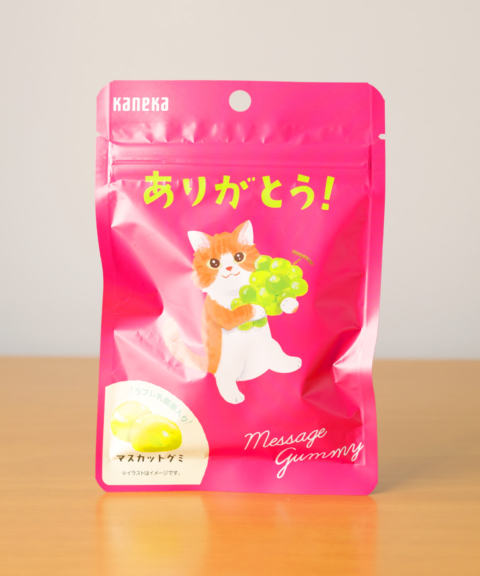 일본 젤리 카네카 메세지 구미 머스캣, 40g, 1개