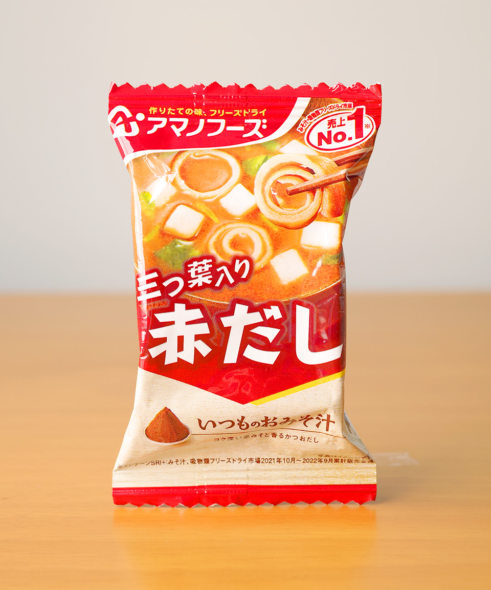 아마노푸드 미소시루 큐브 아카다시, 7.5g, 1개