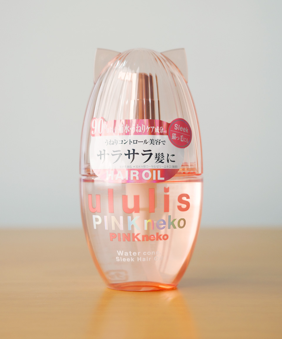 우루리스 헤어 오일 에센스 일본 ululis 핑크네코, 100ml, 1개