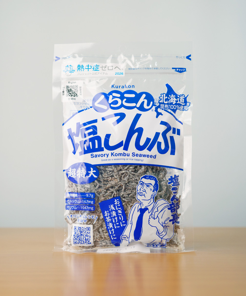 쿠라콘 시오콘부 대용량 염장 다시마 일본 안주 130g, 1개