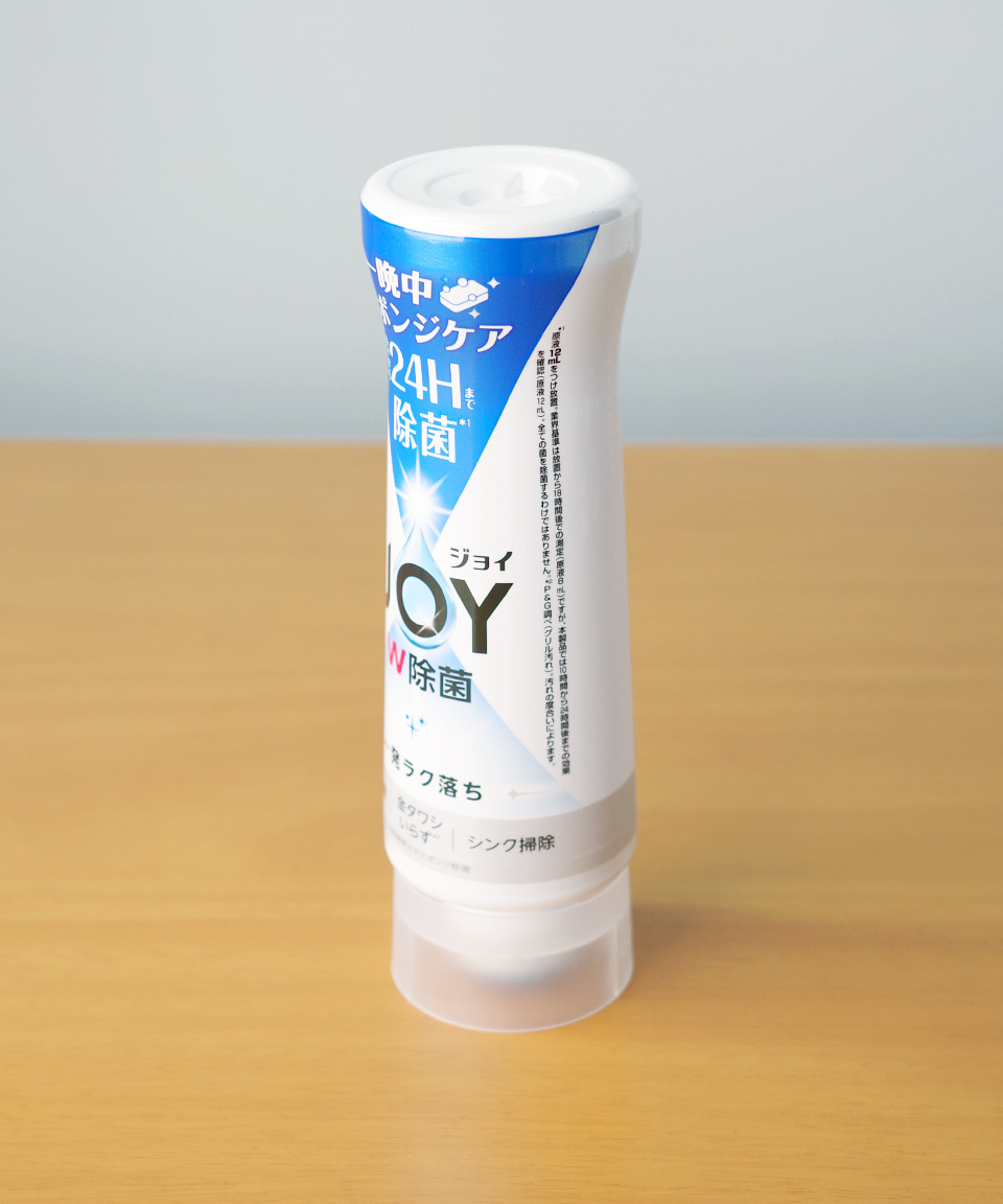일본 조이 JOY 주방세제 컴팩트 W 거꾸로 보틀 무향 본품, 290ml, 1개