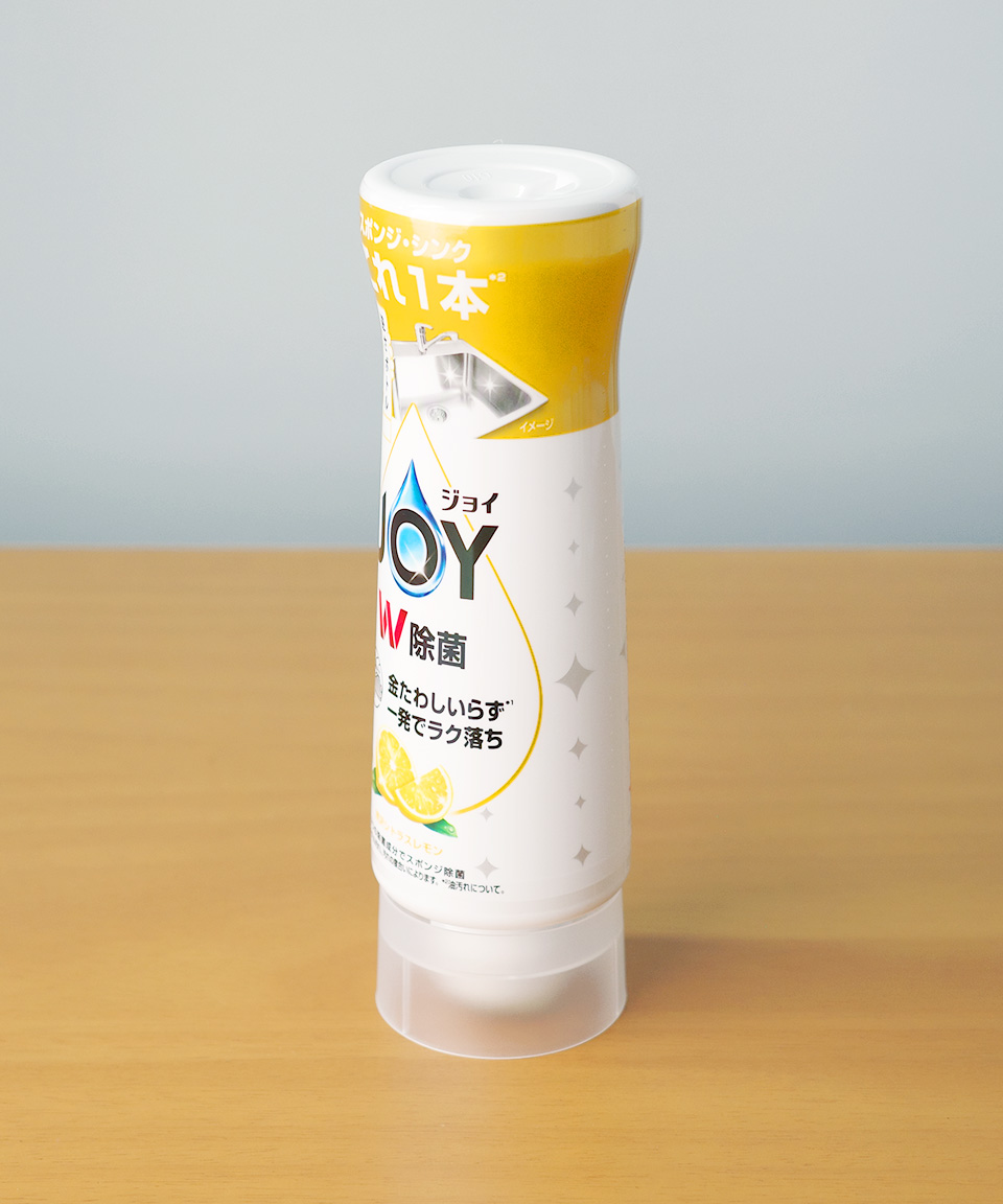 일본 조이 JOY 주방세제 컴팩트 W 거꾸로 보틀 시트러스 레몬 본품, 290ml, 1개