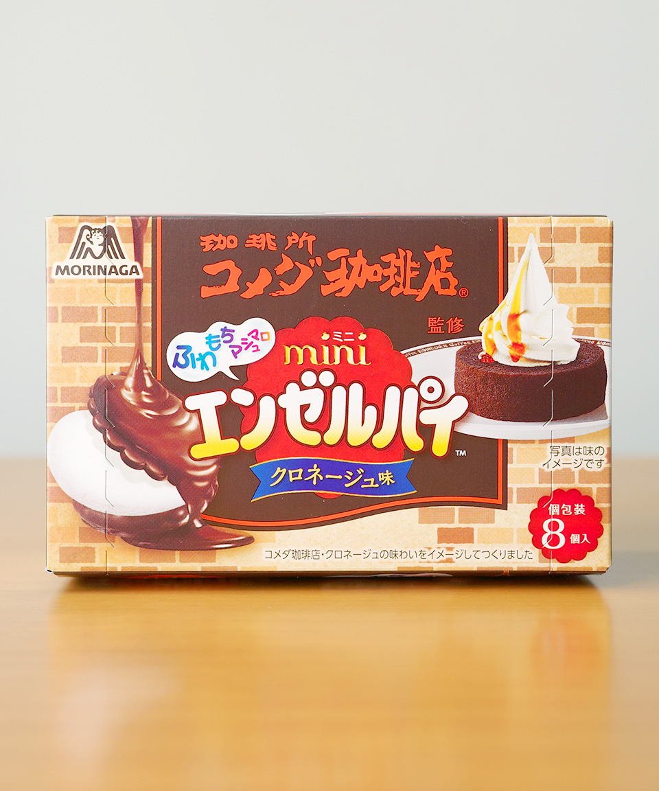 Sale 모리나가 미니 엔젤파이 코메다 크로네쥬 8개입 일본 간식