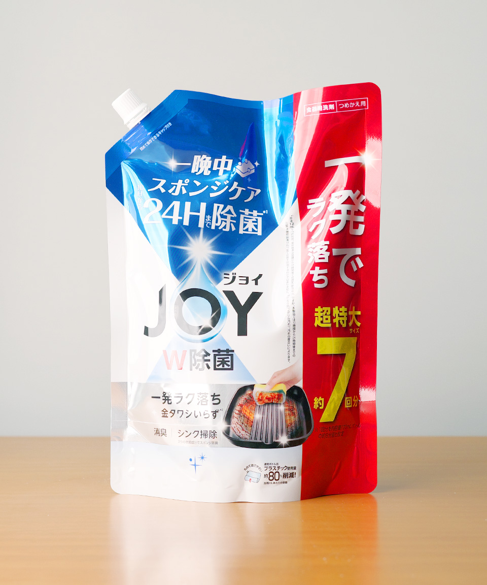 일본 조이 JOY 주방세제 컴팩트 W 거꾸로 보틀 무향 리필, 930ml, 1개
