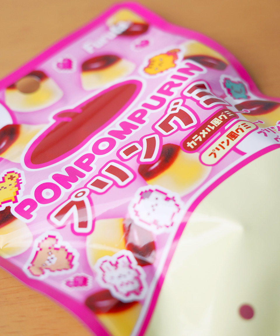 후루타 폼폼푸린 구미 푸딩맛 28g 일본 젤리