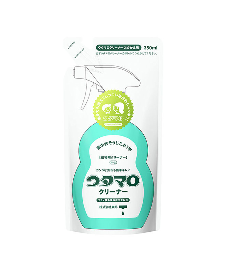 우타마로 클리너 만능 일본 다목적 세정제 리필, 350ml, 1개