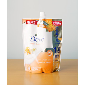 도브 바디워시 라이스퍼먼트 금목서 리필, 640g, 1개
