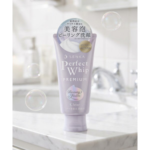 센카 퍼펙트 휩 클렌징폼 일본 세안제 프리미엄 클리어, 120g, 1개