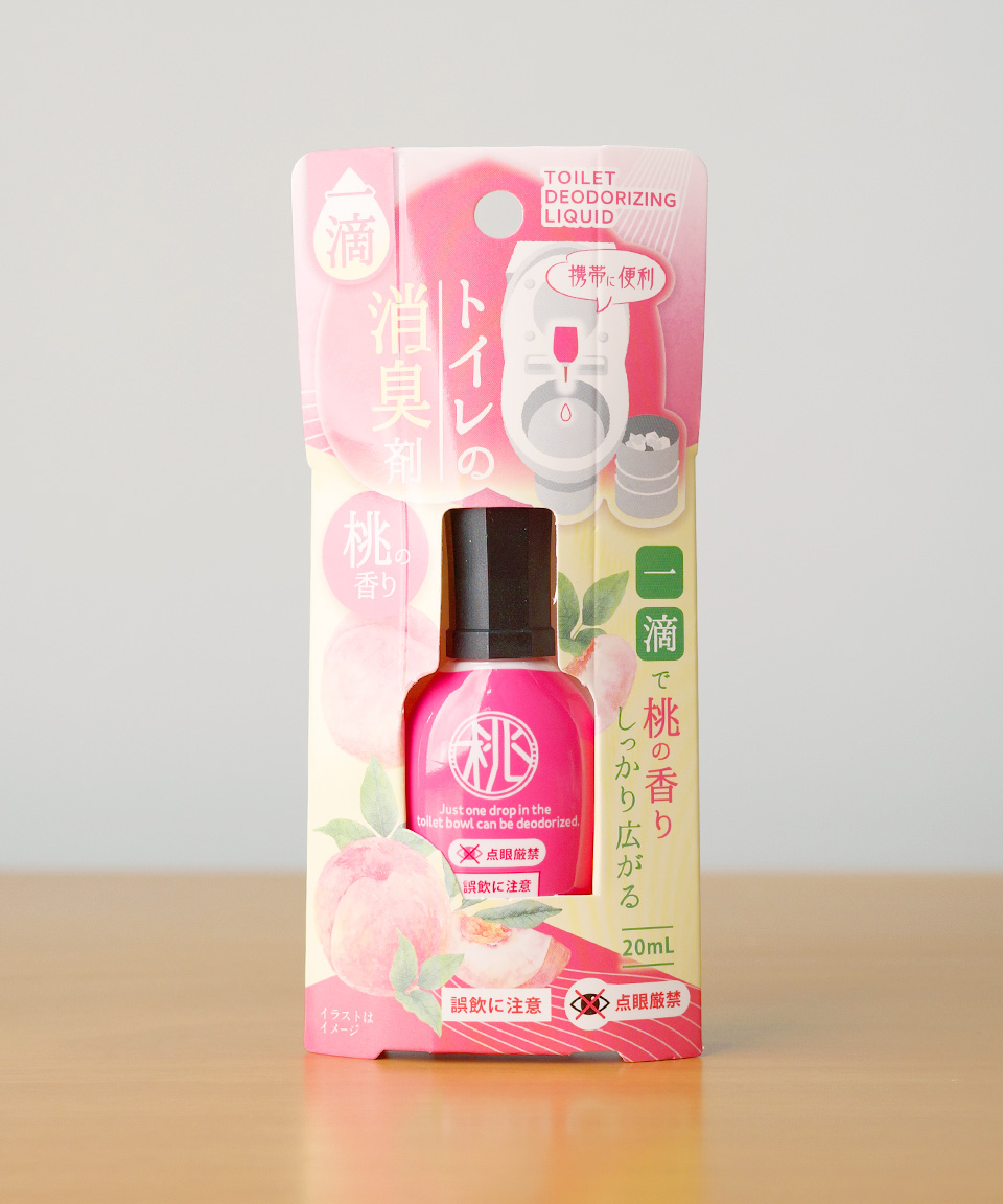 우에루코 돈키호테 쇼슈겐 일본 변기향수 탈취제 복숭아향, 20ml, 1개