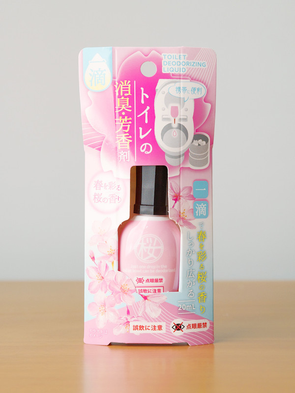 우에루코 돈키호테 쇼슈겐 일본 변기향수 탈취제 벚꽃향, 20ml, 1개