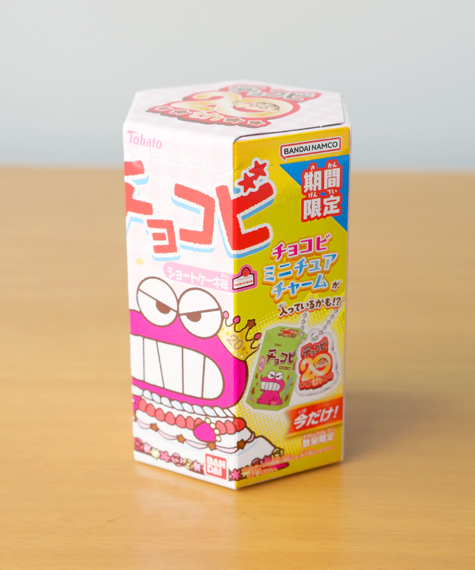 일본 간식 토하토 짱구 초코비 딸기 쇼트케이크, 18g, 1개