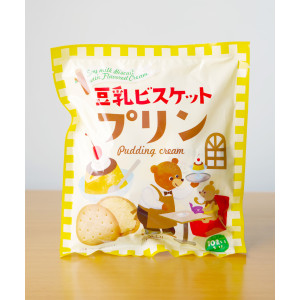 칼디 두유 비스킷 푸딩, 140g, 1개