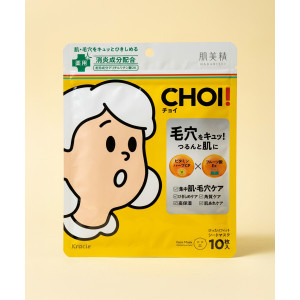 크라시에 초이 CHOI 일본 마스크팩 모공 케어, 10매, 1개
