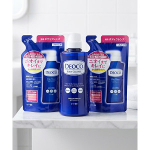 로토 DEOCO 데오코 바디워시 일본 바디클렌저 본품 1개 리필 2개 세트, 850ml, 1개