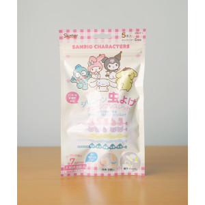 스케이터 산리오 캐릭터즈 모기밴드 체인형 팔찌 5개입 일본 무시요케