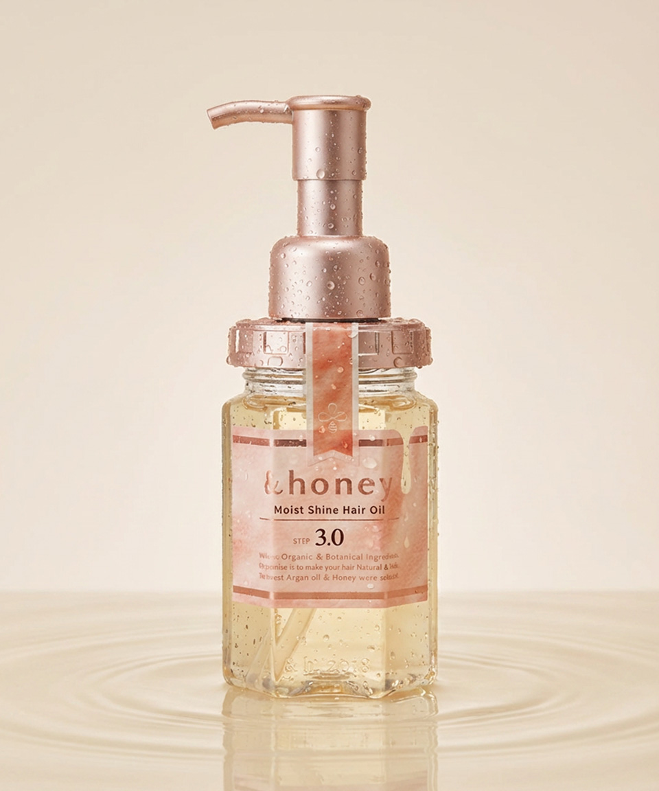 앤허니 헤어오일 일본 앤드허니 에센스 모이스트 샤인, 100ml, 1개