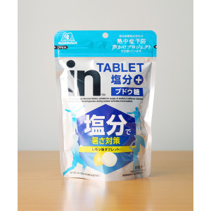 모리나가 in 타블렛 포도당 캔디 레몬맛 80g 염분 보충 일본 사탕