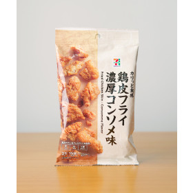세븐일레븐 닭껍질 후라이 진한 콘소메맛 25g 일본 편의점 간식