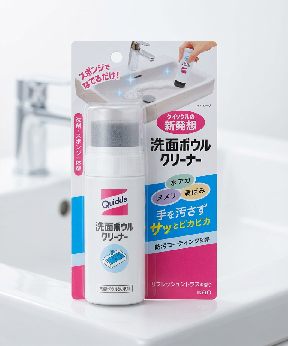 카오 퀵클 세면대 클리너 일본 크리너 100ml, 본품, 1개