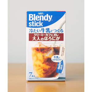 AGF 블렌디 스틱 우유로 만드는 크리미 어른의 맛 카페오레 7개입 일본 커피