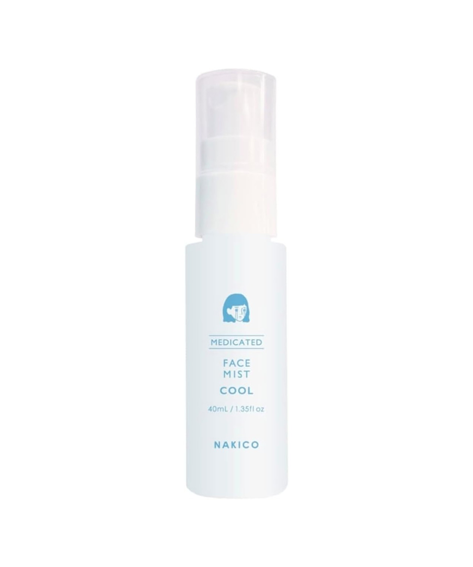 나키코 미스트 NAKICO 땀 방지 스프레이 메이크업 픽서 쿨타입 40ml, 1개