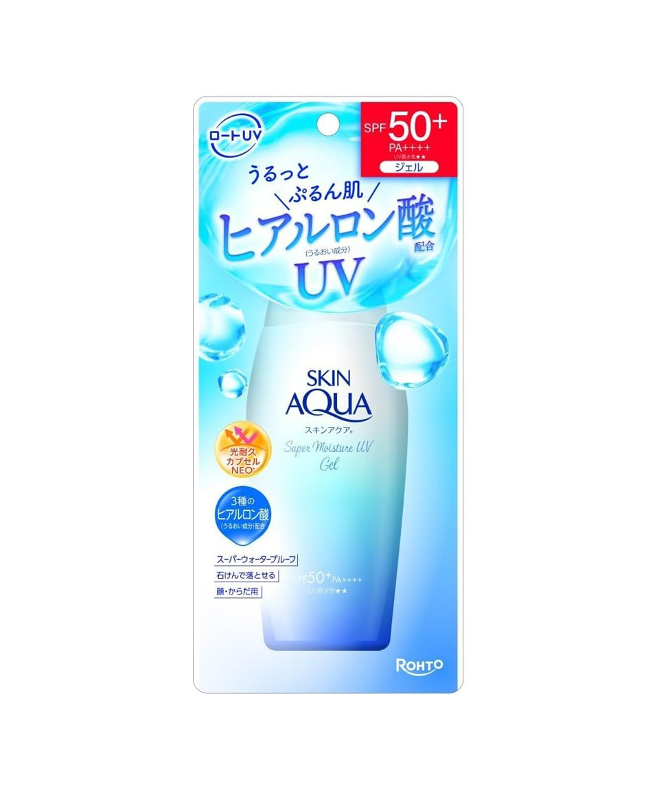 로토 스킨아쿠아 슈퍼 모이스처 UV 젤 선크림 110g, 1개