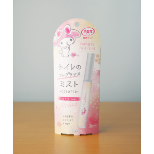 에스테 쇼슈리키 쇼슈겐 산리오 일본 변기향수 탈취제 마이멜로디 플레어 플뤼르향, 9ml, 1개