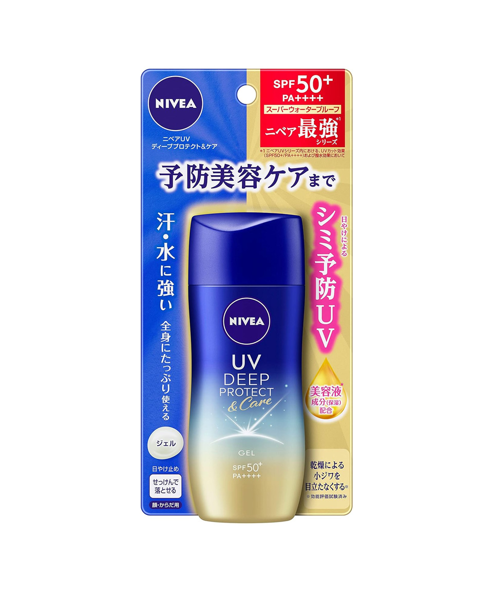 니베아 UV 딥 프로텍트 케어 젤 80g 일본 선크림
