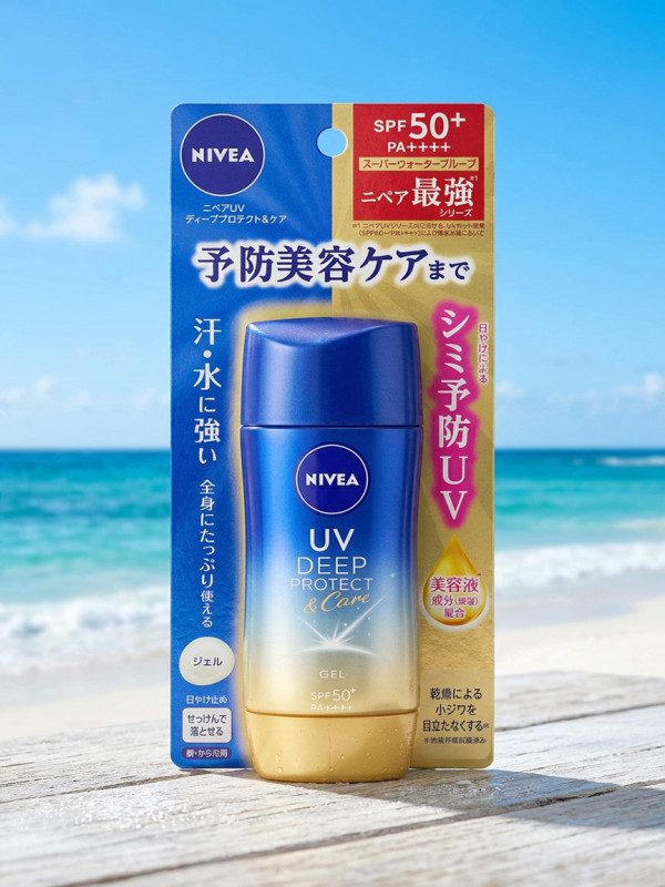 니베아 UV 딥 프로텍트 케어 젤 80g 일본 선크림