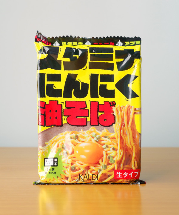 칼디 스테미너 마늘 아부라소바 190g 일본 봉지라면