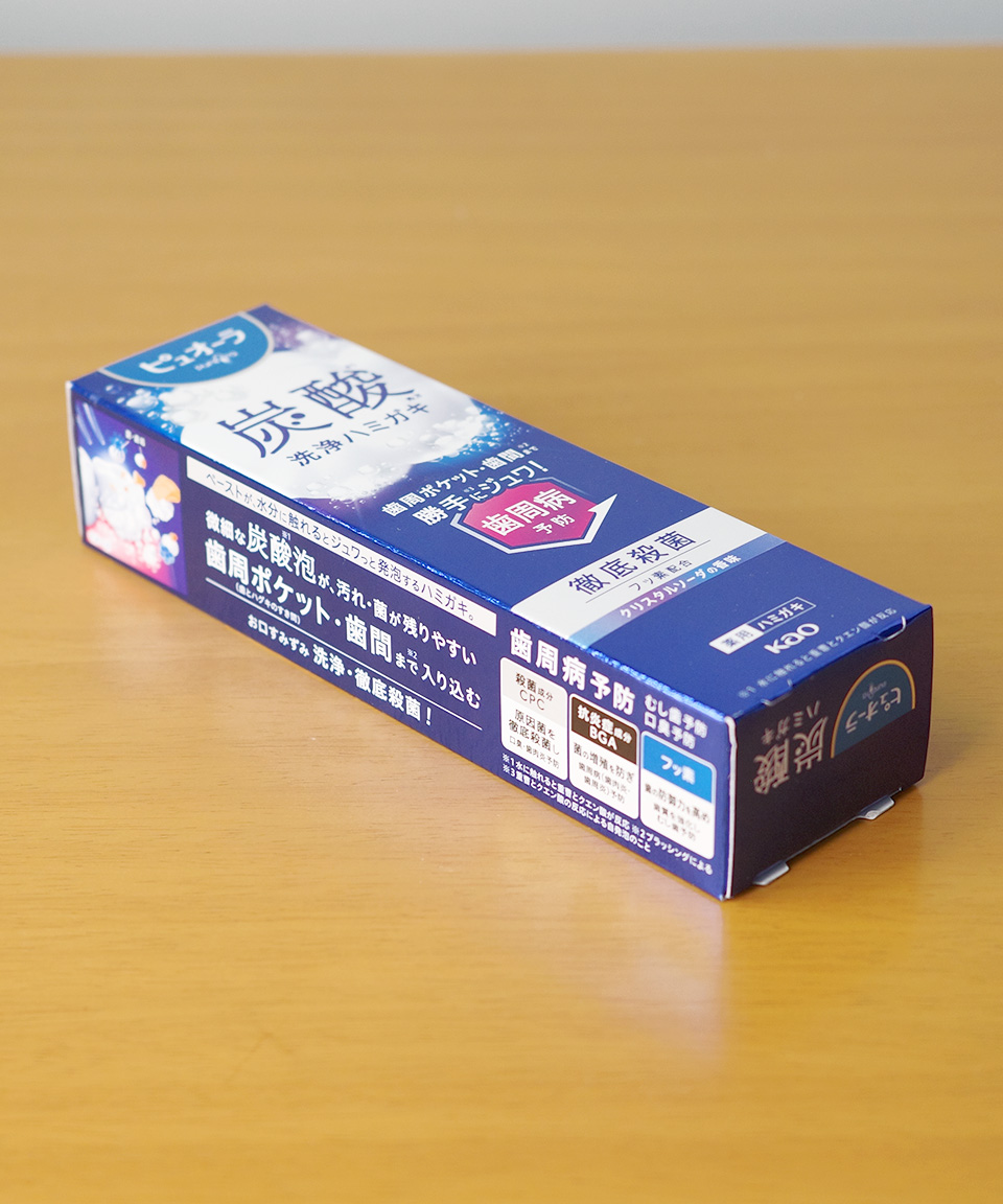 카오 퓨오라 탄산 치약 일본 95g, 1개