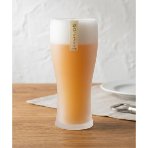 도요사사키 아와다치 맥주잔 일본 불투명 거품 유리잔 360ml, 1개, 텀블러