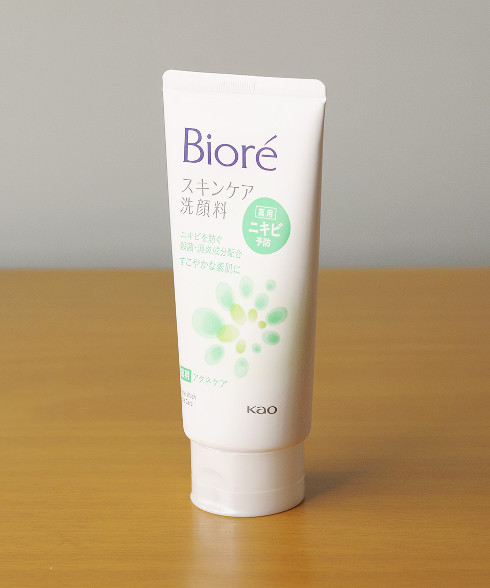 비오레 클렌징폼 일본 세안제 아크네 케어, 130g, 1개