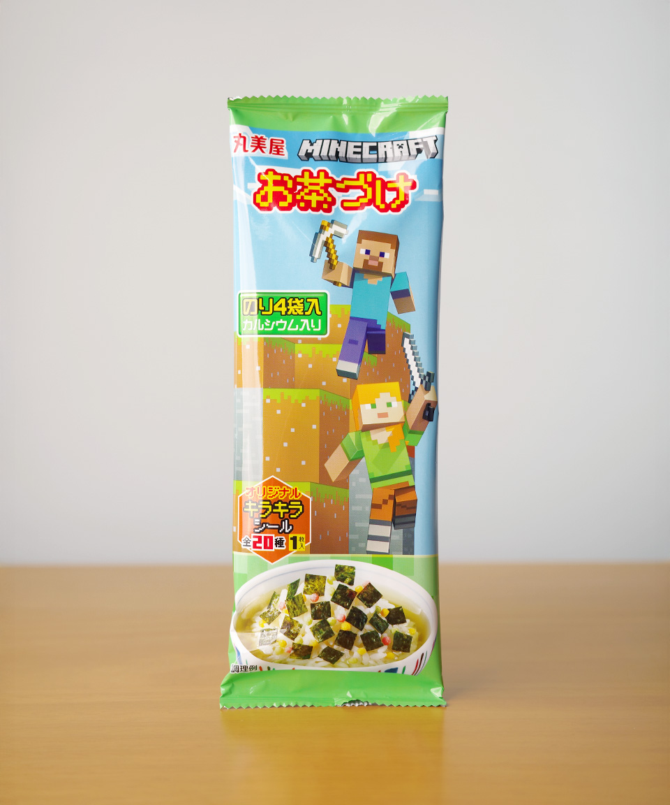 마루미야 마인크래프트 오차즈케 4개입 일본 오차즈케