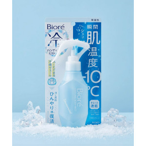 비오레 쿨링 바디 미스트 일본 쿨링 스프레이 무향, 120ml, 1개