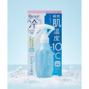 비오레 쿨링 바디 미스트 일본 쿨링 스프레이 리프레쉬 사봉향, 120ml, 1개
