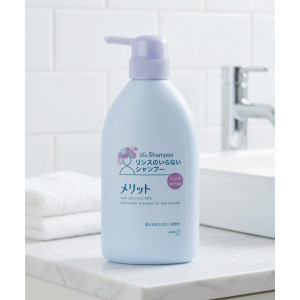 카오 메리트 린스가 필요없는 샴푸 480ml 일본 샴푸