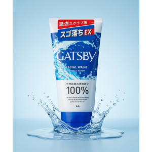 갸스비 페이셜 워시 클렌징폼 개츠비 남성 세안제 퍼펙트 스크럽, 130g, 1개