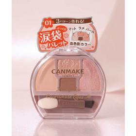캔메이크 플럼푸쿠 코디 아이즈 애교살 섀도우 01 애프리콧, 1.4g