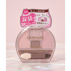 캔메이크 플럼푸쿠 코디 아이즈 애교살 섀도우 02 사쿠라, 1.4g