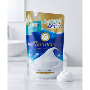 바운시아 바디워시 바디클렌저 화이트 소프 리필, 360ml, 1개