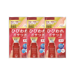 네이처콘크 풋로션 일본 발뒤꿈치 발보습 스틱 각질제거 40ml, 3개