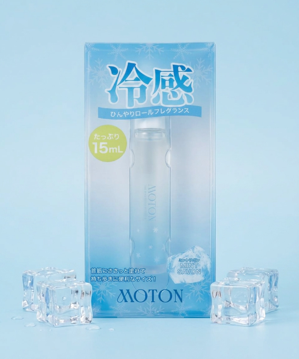 모톤 MOTON 냉감 롤온 프레그런스 15ml 일본 데오드란트