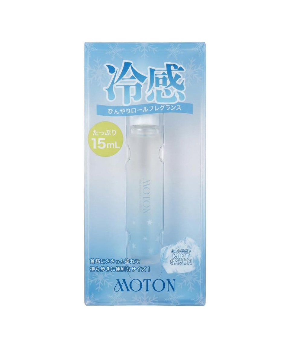 모톤 MOTON 냉감 롤온 프레그런스 15ml 일본 데오드란트