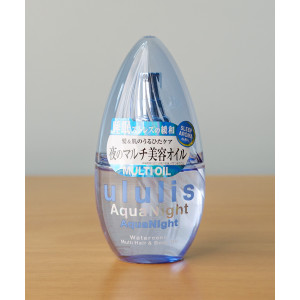 우루리스 헤어 오일 에센스 일본 ululis 아쿠아 나이트 멀티 헤어/바디 오일, 100ml, 1개